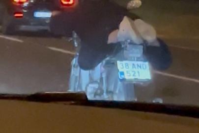 Motosiklet üzerinde akrobatik hareketler yapan şahsa 46 bin TL ceza