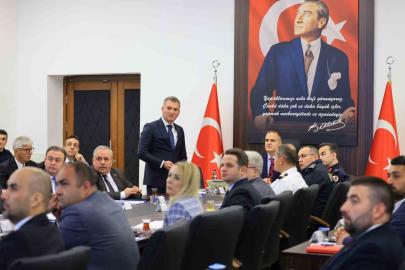 Muğla’da 2026 yılı "Orman Yangınlarıyla Mücadele Komisyon Toplantısı" yapıldı