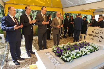 Naci Topçuoğlu Vefatının 18. Yılında mezarı başında dualarla anıldı