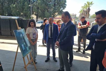 Nazilli’de bilim fuarında öğrenciler projelerini sergilendi