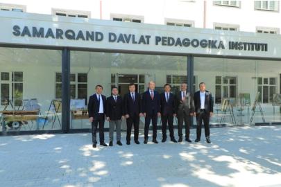 ODÜ Rektörü Baş’a Özbekistan’dan ’Fahri Profesörlük’ ünvanı