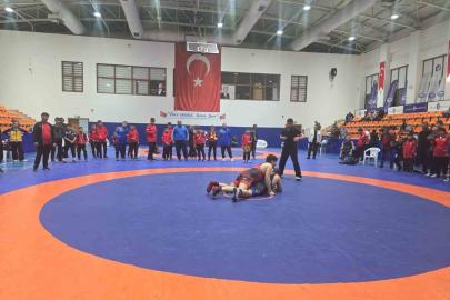 Olimpiyat şampiyonları anısına güreş turnuvası düzenlendi