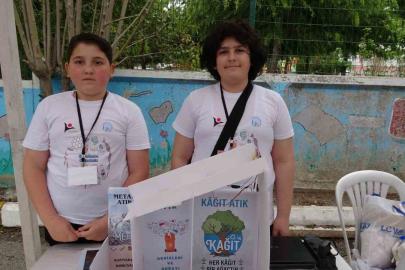 Ortaokul öğrencilerinden yapay zekâ destekli akıllı geri dönüşüm sistemi