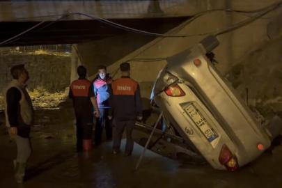 Osmaniye’de otomobil köprüden su kanalına uçtu: 3 yaralı