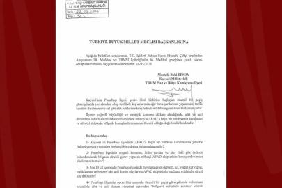Pınarbaşı’nın afet müdahale gücünün artırılması talebi TBMM’de
