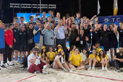 Plaj Voleybolu heyecanı Aydın’da yaşandı