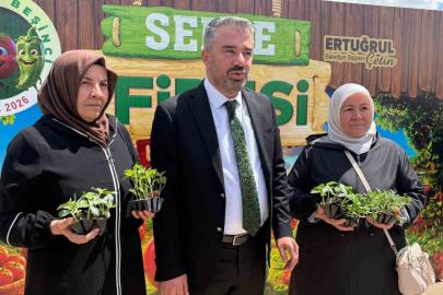Pursaklar’da 3 bin 500 vatandaşa ata tohumu fideler dağıtıldı