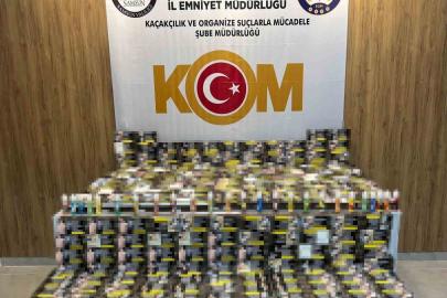 Samsun’da kaçak makaron operasyonu