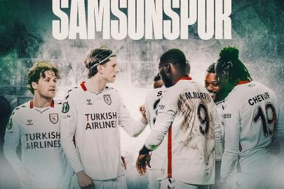 Samsunspor’dan UEFA Konferans Ligi’nde dikkat çeken istatistik