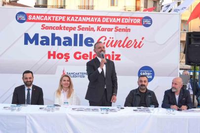 Sancaktepe’de hizmetler "ortak akıl" ile şekilleniyor: Mahalle buluşmaları başladı