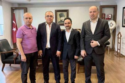 Şehit babasından Bahçelievler Kaymakamı’na ziyaret