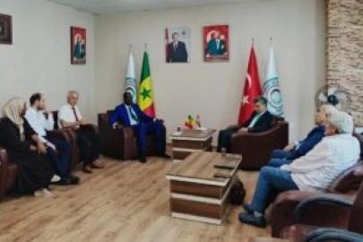 Senagal Cumhuriyeti Büyükelçisi’den SANKON’a ziyaret