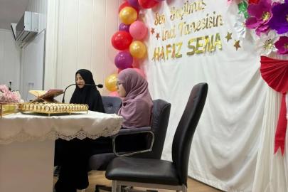 Sinop’ta genç hafızdan bir günde hatim başarısı
