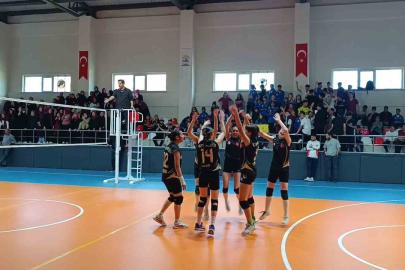 Siverek Spor Lisesi kız voleybol takımı şampiyon