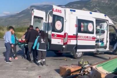 Söke’de trafik kazası: 1 yaralı