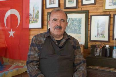 Suya yazılan sanatla yarım asır