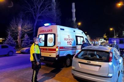 Tavşanlı’da motosiklet yayaya çarptı: 2 yaralı