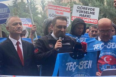 TEÇ-SEN Genel Başkanı Demirel: "Son yapılan unvan değişikliği sınavının üzerinden 5 yıldan fazla zaman geçmiştir"