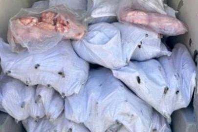 Tekirdağ’da 1,5 ton iç yağ ve 140 kokoreç imha edildi