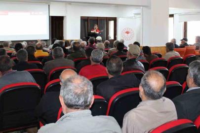 Tercan’da kırsal kalkınma ve bireysel sulama destekleri toplantısı düzenlendi