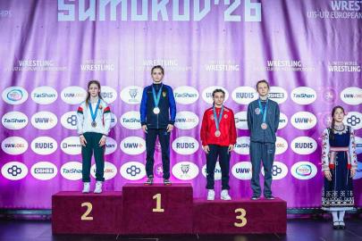 U17 Avrupa Güreş Şampiyonası’nda Şirin Askara bronz madalya kazandı