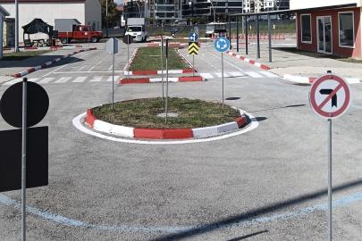 Uşak Çocuk Trafik Eğitim Parkı yenileniyor