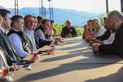Vali Sözer, Ciciler Köyü’nde incelemelerde bulundu