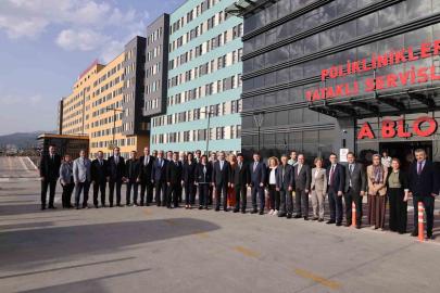 Vali Varol, Şehir Hastanesi’nde incelemelerde bulundu
