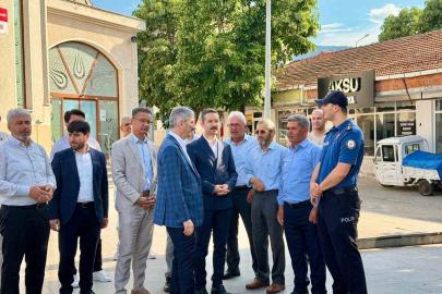 Yenice’de bayramlaşmaya Anayasa Mahkemesi Üyesi İnce katıldı