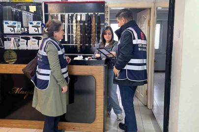 Zonguldak’ta kuaför ve güzellik salonları denetlendi