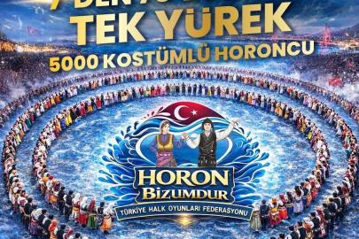 Zonguldak’tan Guinnes rekoruna büyük destek; 5 bin kişi aynı anda horon tepecek