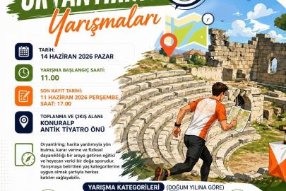 1. Konuralp Gazi oryantiring yarışması başlıyor