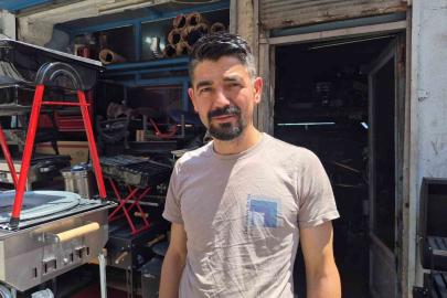 30 yıldır soba, mangal ve barbekü üretimi yapıyor