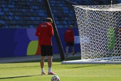A Milli Futbol Takımı, ABD maçı hazırlıklarını tamamladı