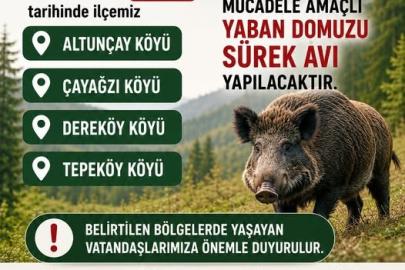 Akçakoca’da domuz avı yapılacak