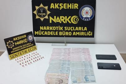 Akşehir’de uyuşturucu operasyonu: 1 tutuklama
