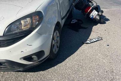 Alaplı’da zincirleme kaza; Motosikletteki 2 kişi yaralandı