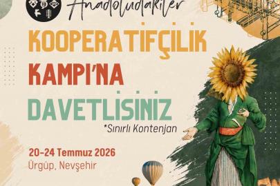 Anadoludakiler kooperatifçilik kampı başvuruları başladı