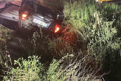 Ankara-Eskişehir kara yolunda trafik kazası, 2 kişi yaralandı