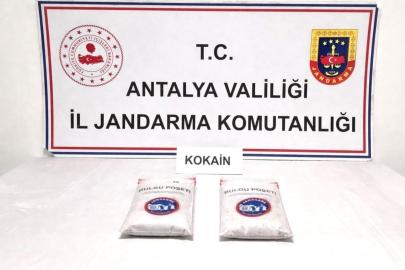 Antalya’da 1,3 kilogram kokain ele geçirildi, 2 şüpheli tutuklandı