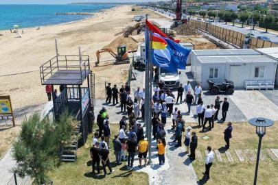 Arnavutköy’ün Mavi Bayraklı Karaburun sahili, İstanbul’un yeni gözdesi
