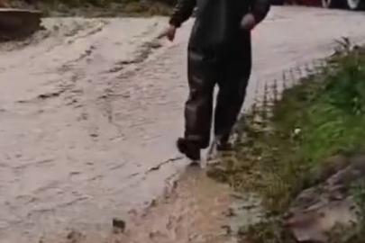 Aşırı yağış Develi’de sele dönüştü