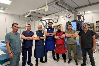 Aydın Şehir Hastanesi’nde ilk DSA işlemi başarıyla gerçekleştirildi