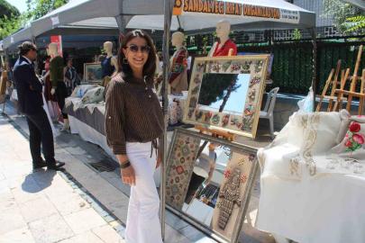 Aydın’da kirpi oku ile sanat dikkat çekiyor