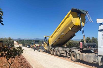 Aydın’da yol çalışmaları sürüyor