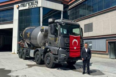 Aydınlı işadamından Solo Türk’e  beton mikserli teşekkür