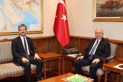 Bakan Güler, Macaristan’ın Ankara Büyükelçisi Matis’i kabul etti
