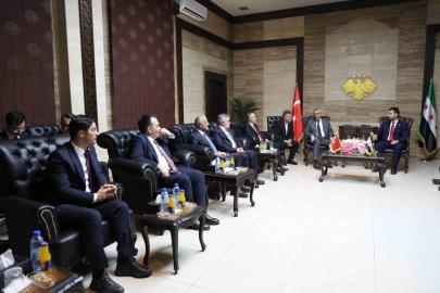 Bakan Memişoğlu Şam’da
