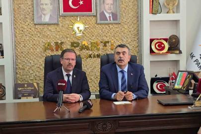 Bakan Tekin: "Derslik başına düşen öğrenci sayısı Türkiye genelinde 20’li rakamlara düştü"