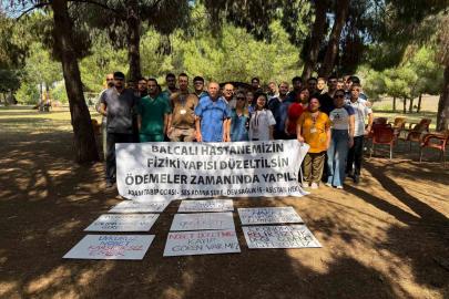 Balcalı Hastanesinde çalışan sağlık çalışanları 3 gün iş bıraktı